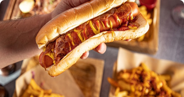 Hotdog me Salsiçe